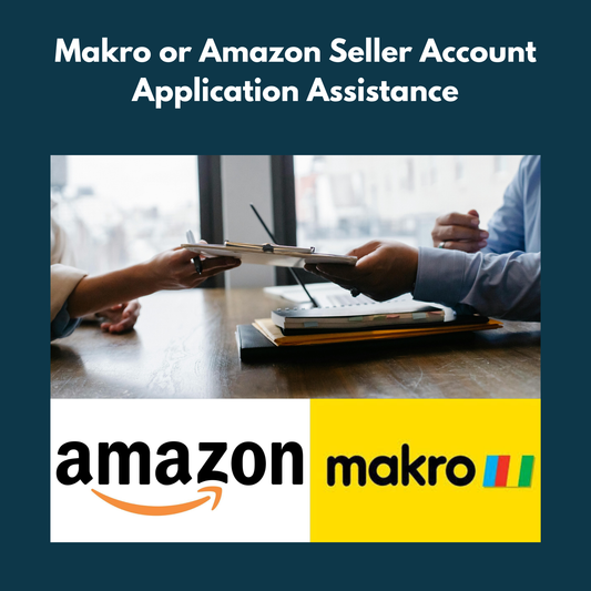 Makro or Amazon Seller Account Application Assistance